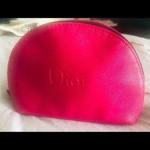 Cute and stylish Dior cosmetics bag